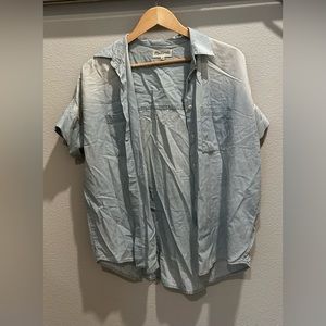 Madewell denim shirt